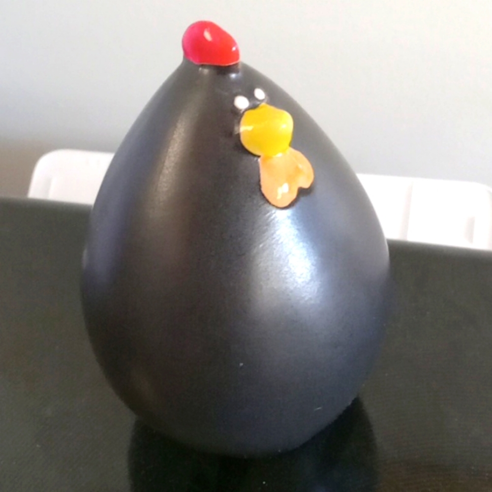 Black chubby chicken